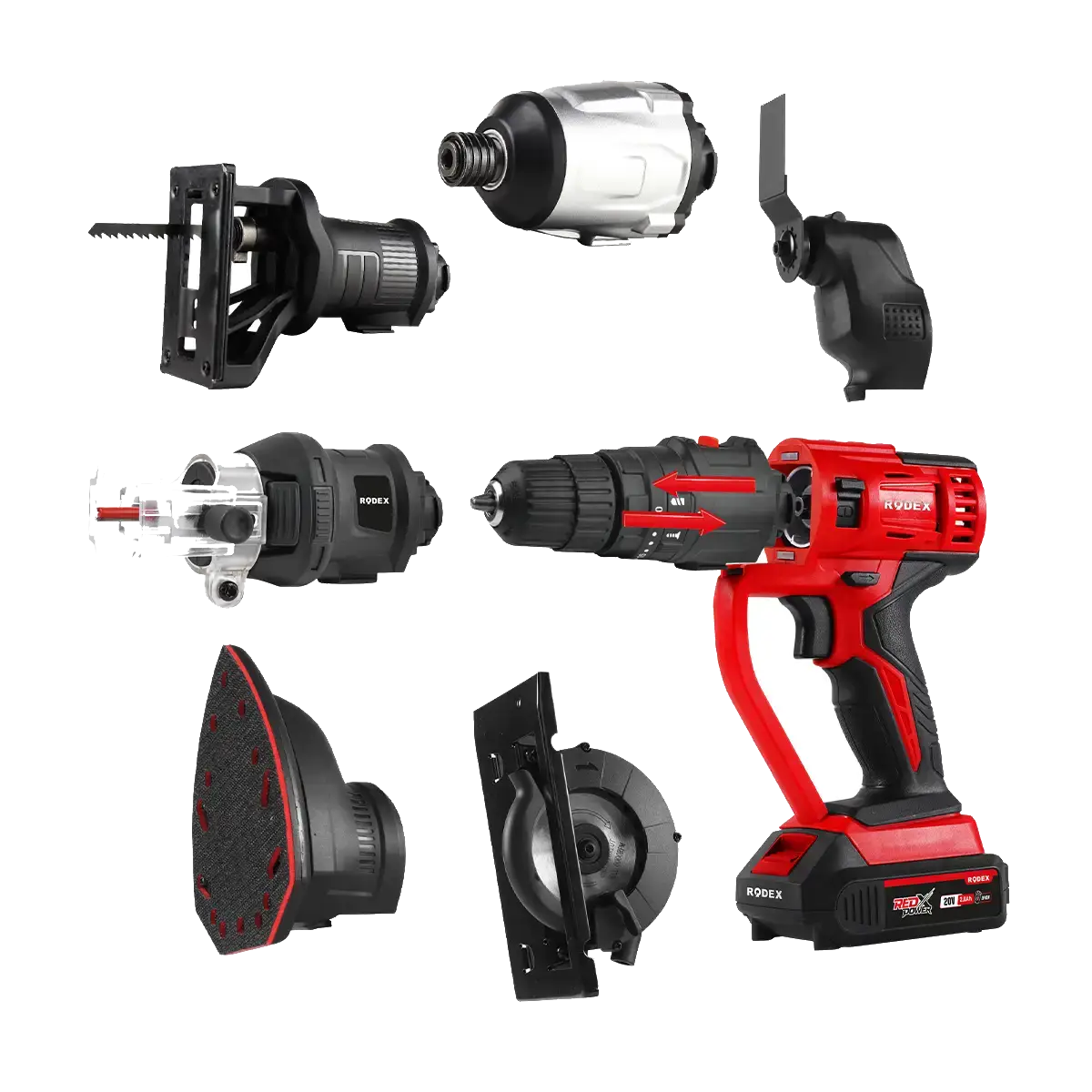 ԷԼ.ԳՈՐԾԻՔ RODEX ԲԱԶՄԱՖՈՒՆԿՑԻՈՆԱԼ RPX2708 7ԿՏ