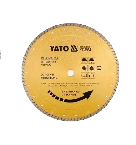 ՍԿԱՎԱՌԱԿ ԱԼՄԱԶՆԻ YATO YT5984 350-3,2-25,4