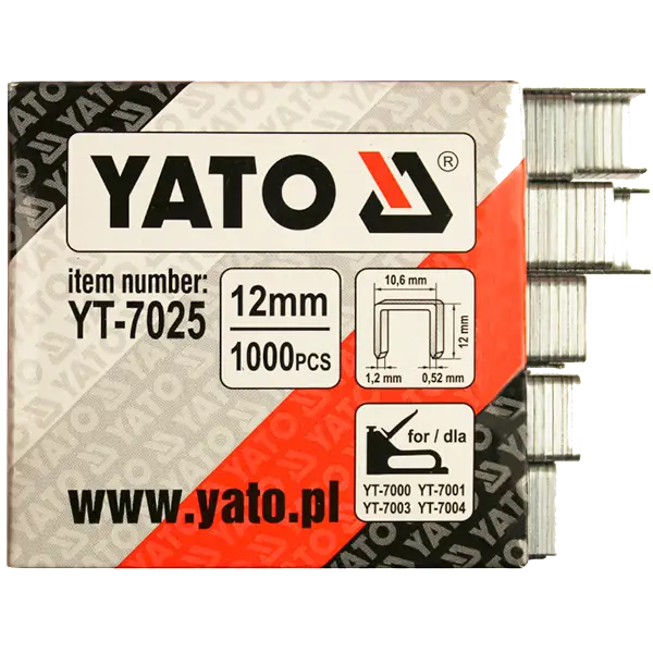 ՍՏԵՊԼԵՐԻ ՄԻՋՈՒԿ YATO 7025 N12