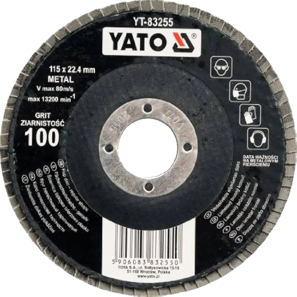 ՇՈՒՇԱԹՈՒՂԹ ԴԱՐՍԵՐՈՎ YATO YT83255 N100-115ՄՄ